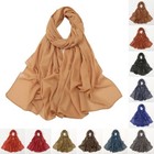 Shimmer Hijab Scarf Women s Muslim Shawl Wrap Headscarf Islamic Long Turban New