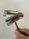 Redox Metal Rolling Safety Razor Set W  Box  Blades   Instructions