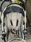 Vguc Baby Jogger City Select Lux Convertible Single double Stroller Beige