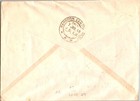 1948 Rangoon Burma Airmail Inaugural Flight First Day Cover Local Mail