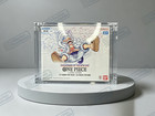 4 Pack One Piece Booster Box Acrylic Display Case Magnetic Lid Uv Protection