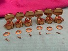 Vintage 1970 Usa Grover Tuners For Gretsch White Falcon Gibson L5 Les Paul Paf