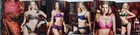 2009 Victoria s Secret Christmas Catalog Doutzen K Edita Vilkeviciute Candice S