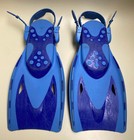 5mm Neosport Dive Booties Size 1   Tusa Open Heel Tusa Fins Sm Scuba Snorkeling