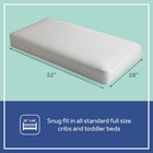 Crib Mattress Breathable 2 Stage Hybrid Memory Foam 150 Premium Coils Sealy