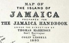 1893 Map Of Jamaica