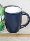 New Official Red Lobster Restaurant 12 Oz Coffee Tea Ceramic Cup Mug Navy Blue