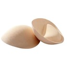 1 Pair Super Thick Push-up Bra Insert Pads Inserts Breast Enhancer Push Beige