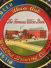 Stunning 1930   s West End Brewing Co  Utica Club Ny Brewery Factory Beer Tray
