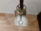 Antique Pyrene Brass Fire Extinguisher Floor Lamp C1910-1920 Industrial