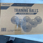 Gosports 16oz Weighted Training Softballs 6-pack