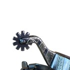 Men s Stainless Steel Striped Cutting Spurs