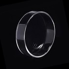  Aquarium Shrimp Feeder Dish Glass Fish Tank Feeding Bowls Round Clear 80mm