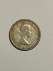 1957 Canada 10 Cents - 80  Silver - Ships Free
