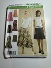 Simplicity 4881 Women s Sz 14-20 Pull On Skirt Sewing Pattern Uncut ff