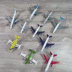 Vintage Matchbox Playart    Lintoy Airplane Aircraft Lot Of 10 Metal 70s
