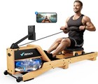Merach R23 Water Foldable Rowing Machines For Home Gym With 400lbs Weight App