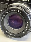 Nikon Em 35mm Film Camera W nikon 50mm Lens Tested   Working  with Flash Sunpak