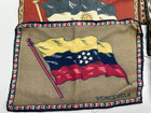 Lot Of 8 Tobacco Cigar Box Felt Flannel Central And South America Flags Rare
