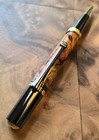 Handcrafted Amboyna Burl Majestic Squire Twist Pen - Premium Finish