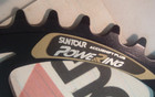 Suntour Japan Power Ring 46tx 110bcd Alloy Mtb Chainring New nos 3x9-spd-mint