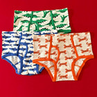 Hanna Andersson Boys Organic Comfy Cotton 3-pack Classic Briefs  Size Xl  160 Cm