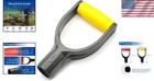 Snow Shovel Replacement Handle - Ergonomic Pvc Design For Effortless Digging