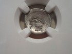 Ngc 1847  c  Kingdom Of Cambodia 1 2 Fuang Coin Silver  Hamsa Bird  Nice  87