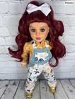 Custom Doll Wig American Girl  10-11 Head Size Made To Fit 18      american