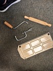 Imperia Tipo Lusso Sp150 Pasta Maker  Crank Handle Ravioli Clamp Parts Only
