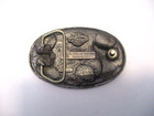 Vintage Bergamot Ba142 Wolf Pack Belt Buckle U s a    I Sell Collectible Buclkes