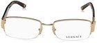 Authentic Versace Ve 1175b 1002 Eyeglasses W gold Frame 53mm