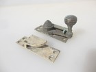 Victorian Brass Sash Window Latch Lock Fastener Catch Old Antique Beehive