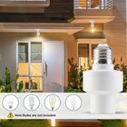 Infrared Pir Motion Sensor E27 Led Light Lamp Bulb Holder Socket Switch 110 220v