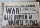 Wwii News-ve Day  Vj Day  D   day  Atomic  Invasion   1945 Honolulu Reissue Pair