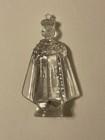 Vintage Plastic Clear 3    Religious Figure Vintage 1950s Infant Jesus Of Prague