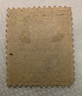 Usa 8   George Washington Stamp Used Olive Green Double-line   