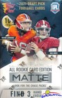 2021 Wild Card Football Black white Matte Exclusive Hanger 6 Box Sealed Case