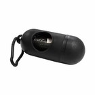 Pets First Durable Poop Bag Roll With Premium Waste Bags   D-ring For Dogs   Cat