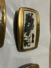 Snap On - Brass Belt Buckle Vintage - 4x4 Truck - 1980s