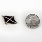 Saint Andrew Cross Saltire National Flag Of Scotland Lapel Hat Pin