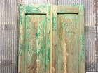 Antique French Double Doors  39x88  Raised Panel Doors  European Doors A488