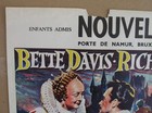 The Virgin Queen  1955  Belgian Poster  Bette Davis  Joan Collins  Todd  Koster