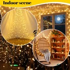 100 Led Fairy String Lights Christmas Tree Wedding Xmas Party Outdoor Decor 10m