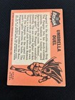 1966 Topps Batman Trading Card   23 Black Bat Umbrella Duel With The Penguin