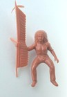 Marx Toy Indian 1950s Collectible 3 Inch Htf Intact