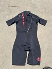Rip Curl Wetsuit Men Size Large Core Review 2mm Black Short-sleeve Reversible