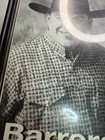Framed Signed Promotional Poster W  Inscription    to Tony  Gracias   
