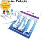 Sensitive Replacement Toothbrush Heads Compatible With Oral-b Cross Action Power