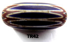 Excellent Antique Venetian Chevron Trade Bead African Tr42 Bg 51  Murano Italy